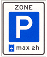 Bord-E10-Parkeerschijfzone