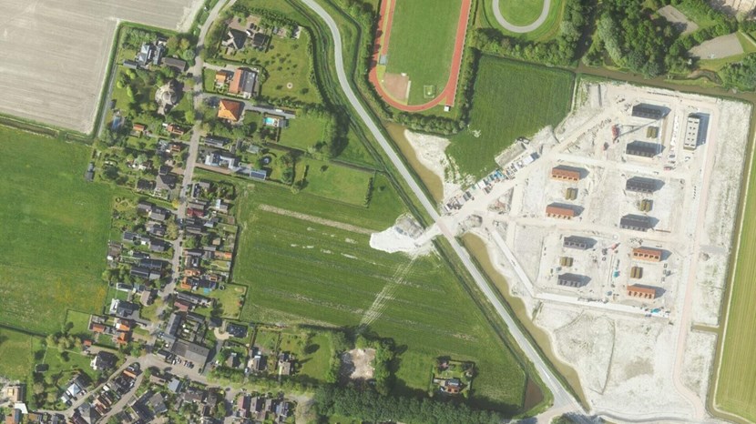 Bouwplan voor 88 woningen Dergmeerweg Warmenhuizen